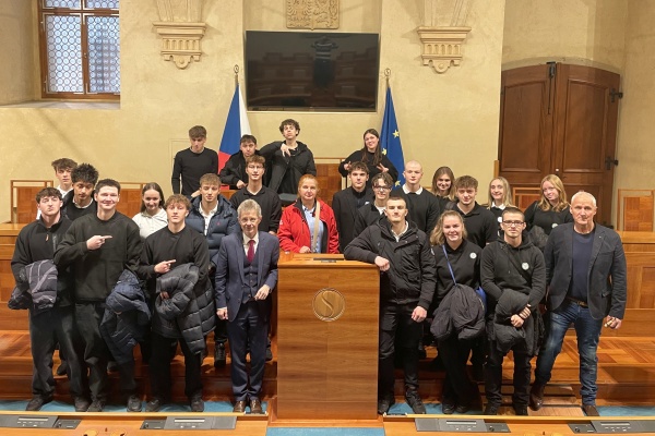 Prohlídka Senátu Parlamentu ČR