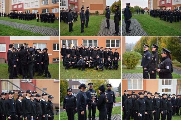 První ranní nástup žáků 1. ročníku