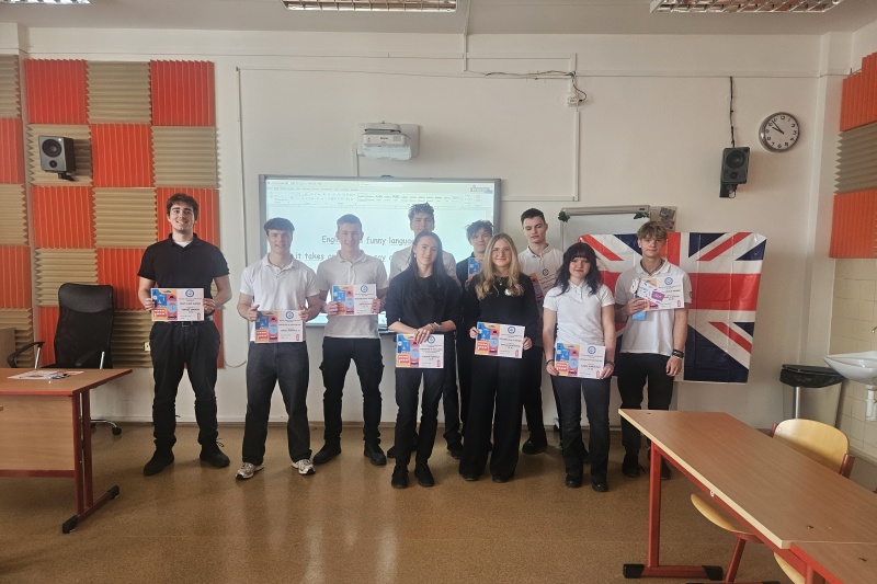 Úspěchy našich žáků v anglickém jazyce